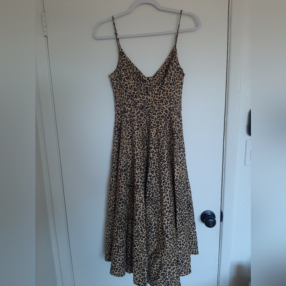 Gorgeous Farm Rio Jaguar Midi Dress NWT - Picture 5 of 8